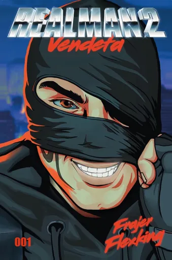 Frayer Flexking Komiks Real Man 2: Vendeta (Číslovaná Edícia) + CD Real Man 2: Vendeta