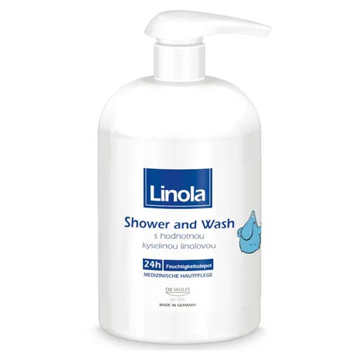 LINOLA Shower and Wash Sprchový a umývací gél 500 ml