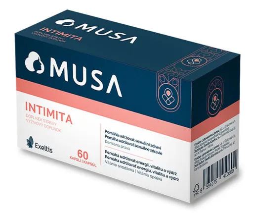 MUSA INTIMITA na podporu libida u žien 60cps