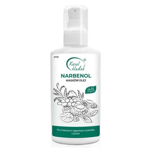 KAREL HADEK Telový olej Narbenol na odreniny a jazvy 100 ml