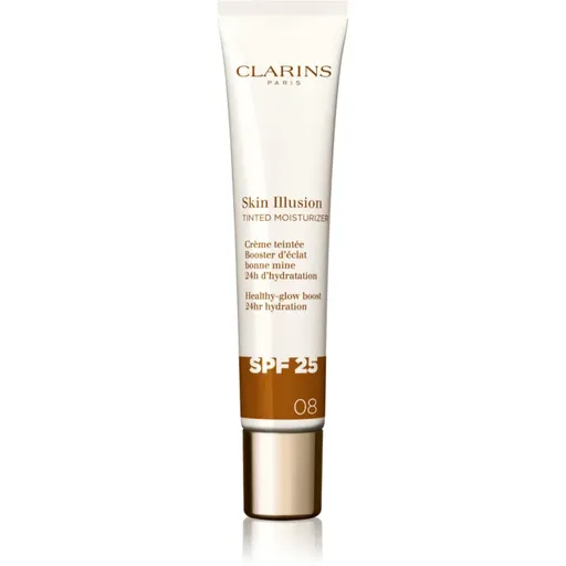 Clarins Skin Illusion Tinted Moisturizer tónovací krém SPF 25 odtieň 08 40 ml