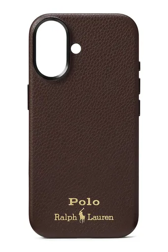 Kožené puzdro na mobil Polo Ralph Lauren iPhone 17
