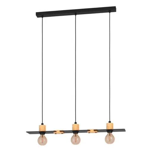 Závesné osvetlenie Eglo BRAMERTON čierna 43752