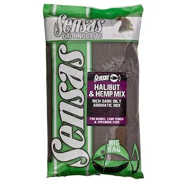 Sensas Big Bag Halibut & Hemp Mix 2 kg (3297830542337)
