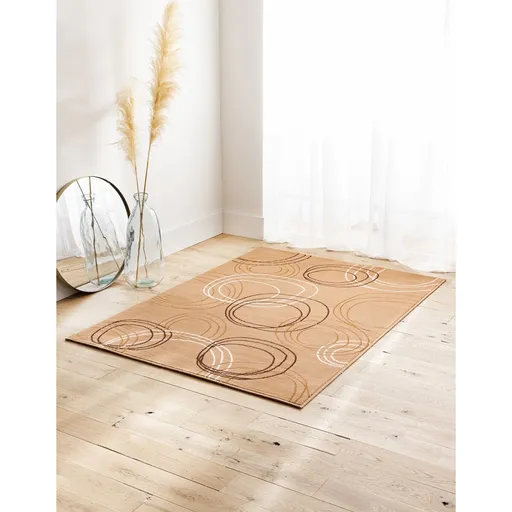 Koberec so vzorom kruhov