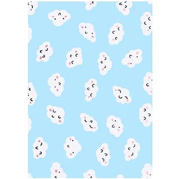 Koberec s potlačou viacfarebný 80 × 150 cm textil (325384)