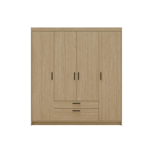 ArtLemp Šatníková skriňa ELLEN 4D2S | dub olejovaný