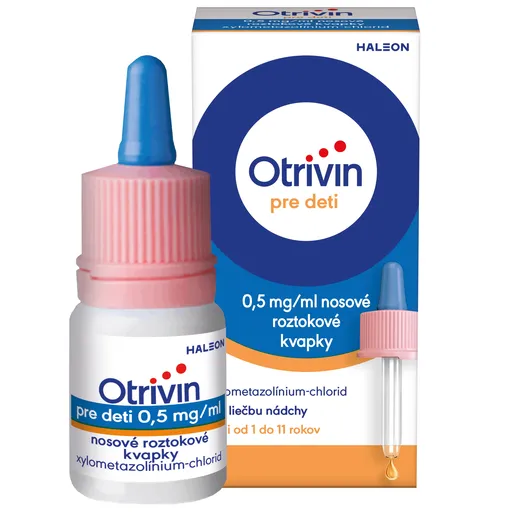 Otrivin pre deti int.nao. 1 x 10 ml/0,5 m