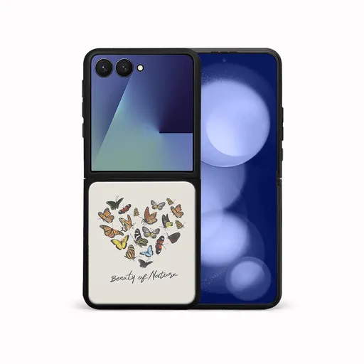 MY ART Ochranný kryt pre Samsung Galaxy Z Flip7 5G BUTTERFLIES (240)