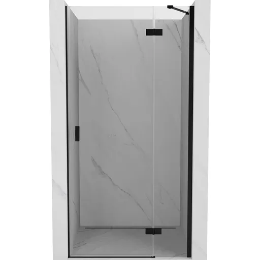 MEXEN/S - Mist-H sprchové dvere krídlové pravé 100, transparent, čierna 8A5-100-000-70-00-P