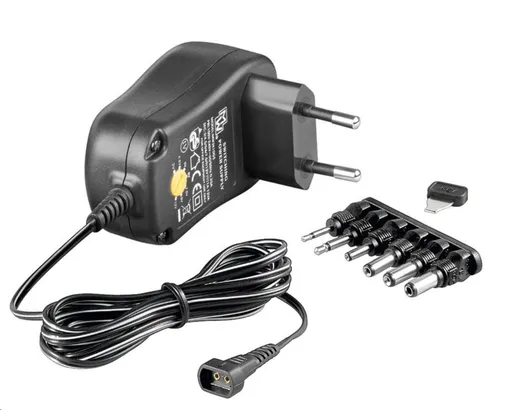 Goobay Univerzálny napájací adaptér 230V/3-12V jednosmerný 1000mA