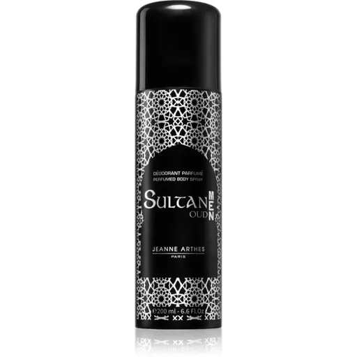 Jeanne Arthes Sultan Men Oud deodorant a telový sprej pre mužov 200 ml