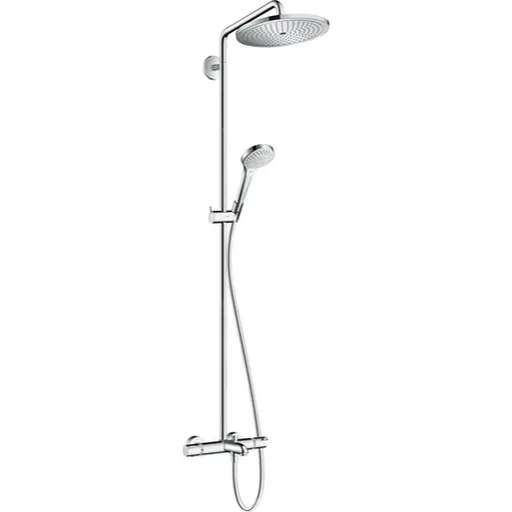 Hansgrohe Croma Select S sprchový systém s vaňovým termostatom chróm 26792000