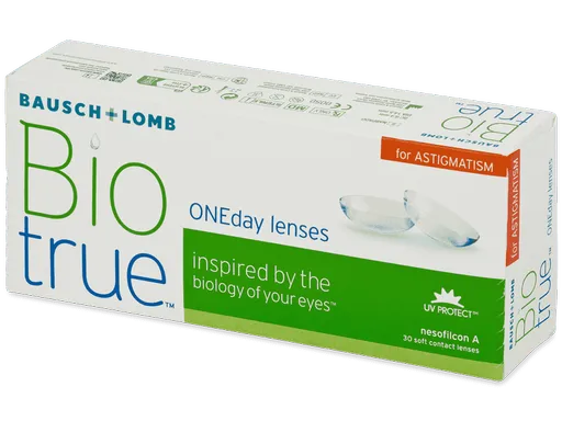 Biotrue ONEday for Astigmatism (30 šošoviek)