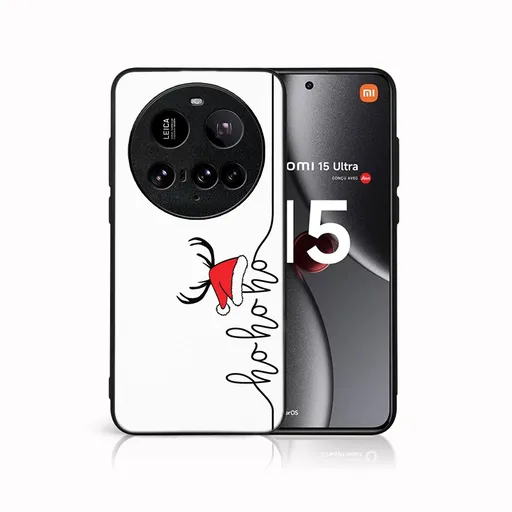 MY ART Kryt s vianočným dizajnom Xiaomi 15 Ultra HOHOHO (073)