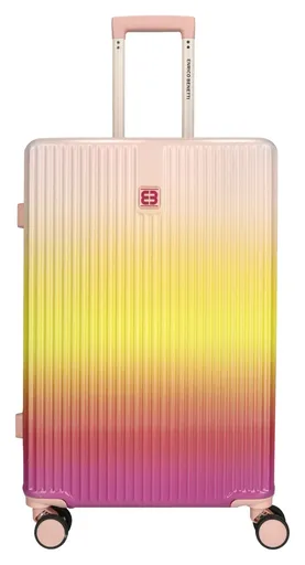 Stredný kufor na kolieskach Enrico Benetti Havana M Fuchsia