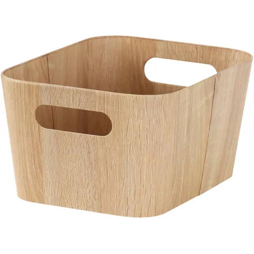 Kitchisimo Set 2 úložných košíkov 31 × 23 × 16 cm, prírodná, L