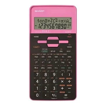 Sharp EL-531TH ružová (SH-EL531THBPK) + ZDARMA Zvýrazňovač KORES