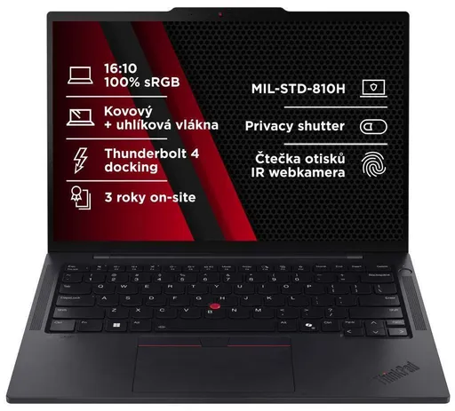 LENOVO NTB ThinkPad T14 G5 - Ultra5 125U, 14" WUXGA, 16GB, 512SSD, IRcam, W11P