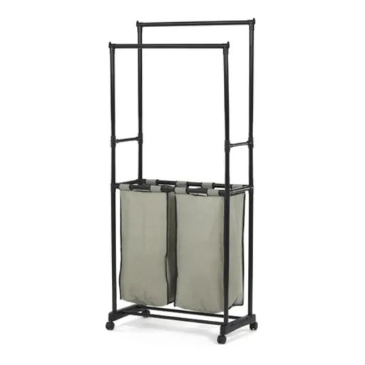 Vešiak Autronic 73x169 cm čierny plast GD-176 BK