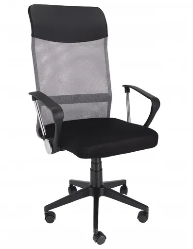 ArtJum Kancelárska stolička ZOOM | čierna/sivá