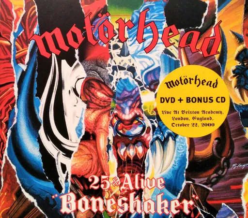 Motörhead, 25 & Alive "Boneshaker" (Digipak), DVD