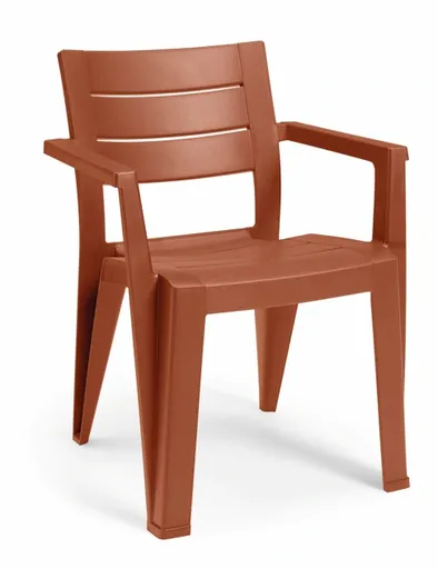 Záhradná stolička JULIANA | oranžová