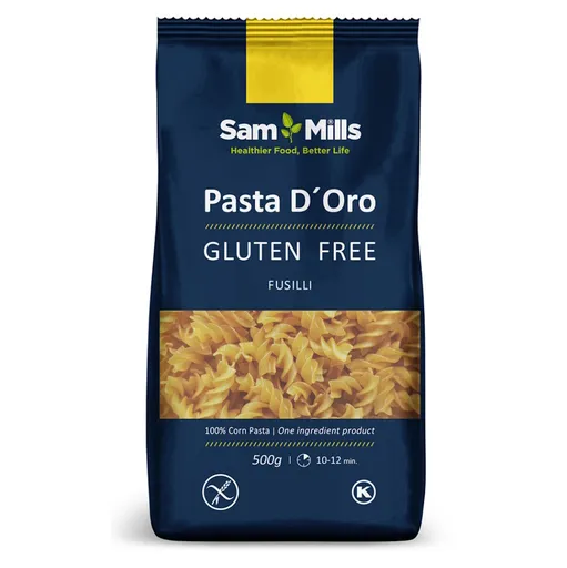 SAM MILLS Bezlepkové kukuričné cestoviny Vretená 500 g