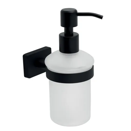 Novaservis Ferro Greta dávkovač mydla čierna matná AGR34BL