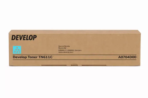 Develop TN-611C A0704D0 azúrový (cyan) originálny toner