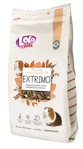 LOLOPETS EXTRIMO kompletné krmivo pre morčatá 750g