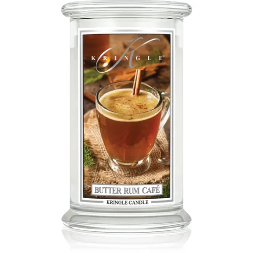 Kringle Candle Butter Rum Café vonná sviečka 624 g