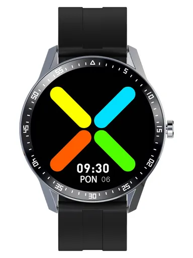 SMARTWATCH pánske G. Rossi SW018-1 silver/black (sg012a) vlastné ciferníky