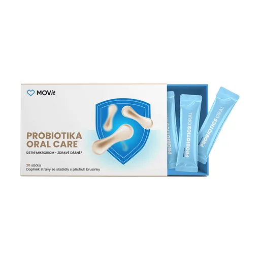 MOVIT ENERGY Probiotiká oral care 20 sáčkov