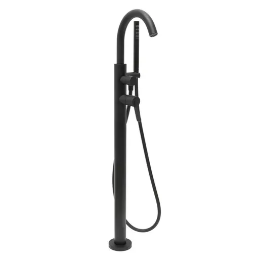 Agape FEZ 2 vaňová batéria stojaca čierna matná EFEZ028E