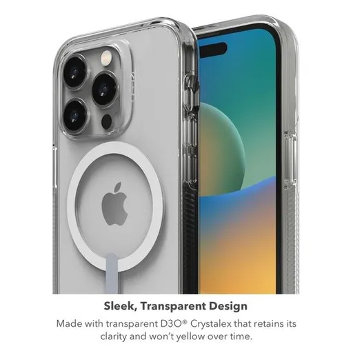 ZAGG GEAR4 Crystal Palace Snap kryt iPhone 14 Pre priehľadný