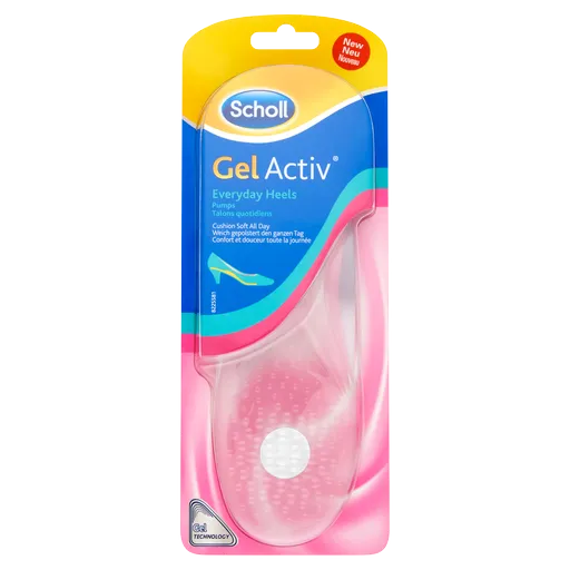 Scholl Vložky do topánok s podpätkom na celodenné nosenie GelActiv