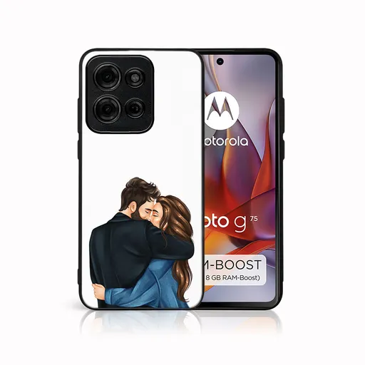 MY ART Ochranný kryt pre Motorola Moto G75 5G COUPLE (117)