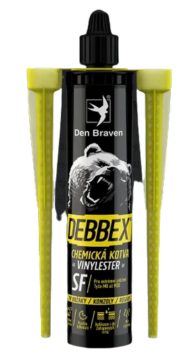DEN BRAVEN - Chemická kotva Vinylester SF (šedá, 0,3 L)