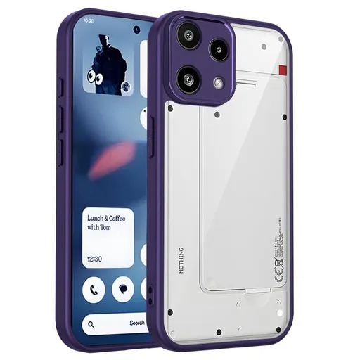 CRYSTAL Ochranný kryt pre Nothing Phone 3a Lite fialový