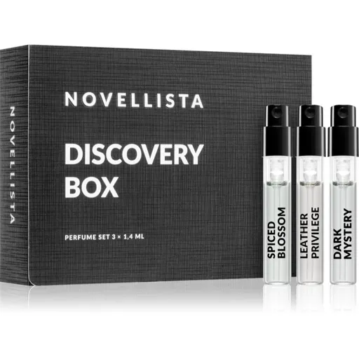 NOVELLISTA Discovery Box Black Edition By NOVELLISTA parfumovaná voda unisex 3x1.4 ml