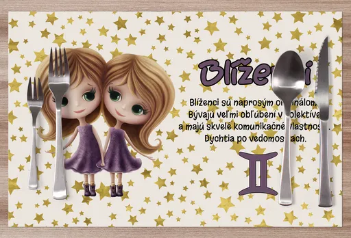 Prestieranie Znamenie pre deti Blíženci (22.5. - 21.6.)