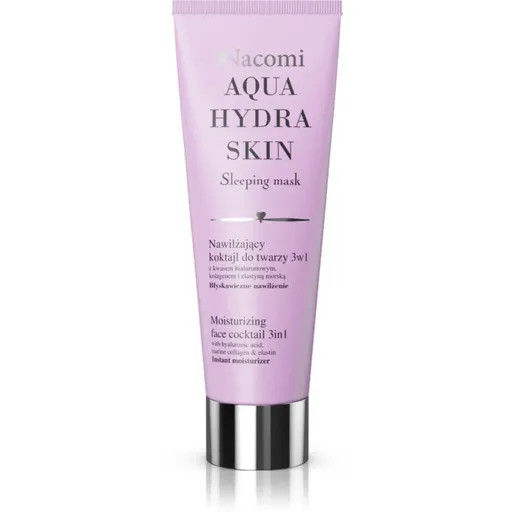 Nacomi Aqua Hydra Skin hydratačná maska na noc 85 ml