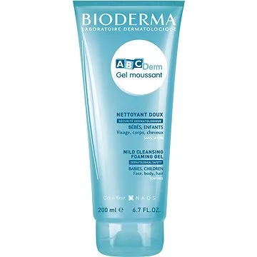 BIODERMA ABCDerm Gel moussant 200 ml (3401345568694)
