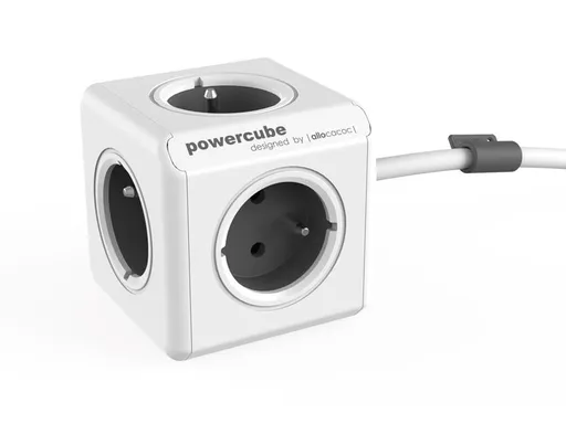 PowerCube EXTENDED. Grey, 5-ti rozbočka, kabel 1,5m 423678