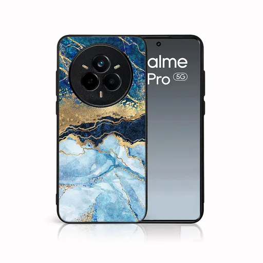 MY ART Ochranný kryt pre Realme 14 Pro 5G BLUE MARBLE (141)