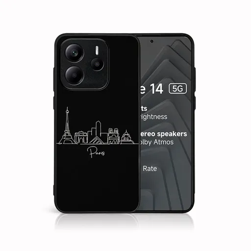 MY ART Ochranný kryt pre Xiaomi Redmi Note 14 5G PARIS (209)