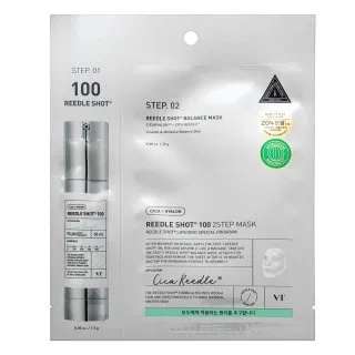 VT Cosmetics Reedle Shot 100 dvojfázová maska na tvár 2 Step Mask 1,5 g + 25 g