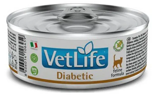 Farmina Vet Life cat diabetic konzerva pre mačky 85g