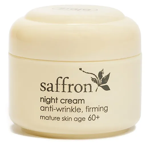 ZIAJA Saffron Nočný spevňujúci krém proti vráskam 50 ml